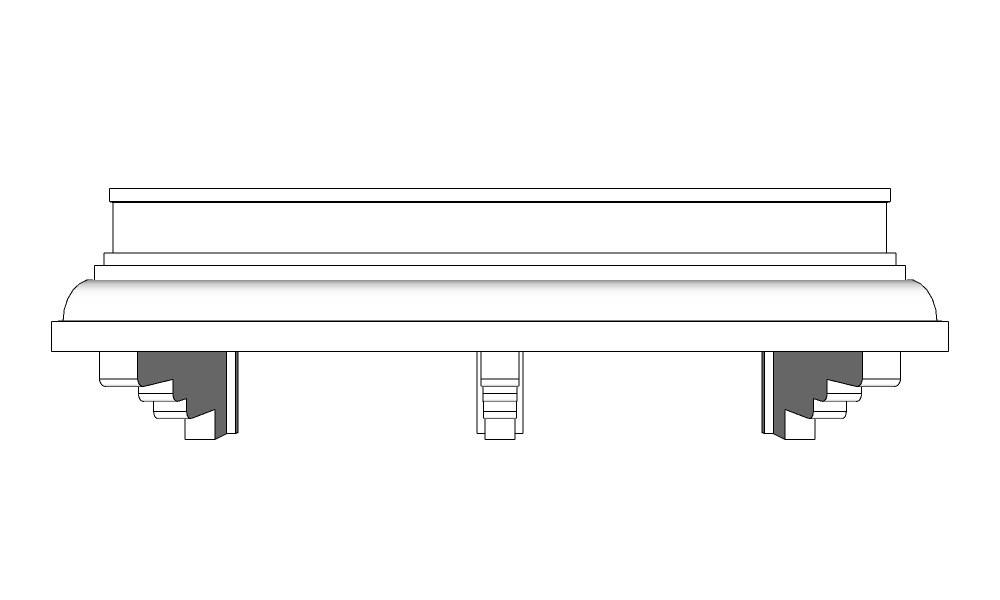 建筑_欧式屋檐01