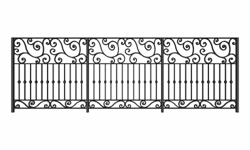 现代铁艺不锈钢栏杆围栏金属栅栏防护栏景观防护栏扶手围挡113