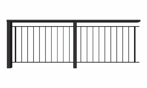 现代铁艺不锈钢栏杆围栏金属栅栏防护栏景观防护栏扶手围挡115