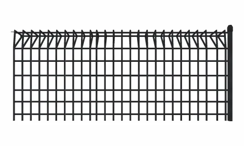 现代铁艺不锈钢栏杆围栏金属栅栏防护栏景观防护栏扶手围挡125