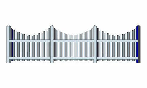 现代铁艺不锈钢栏杆围栏金属栅栏防护栏景观防护栏扶手围挡127
