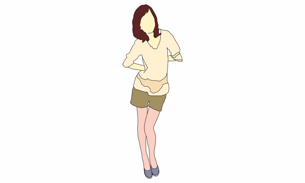 站走-女065