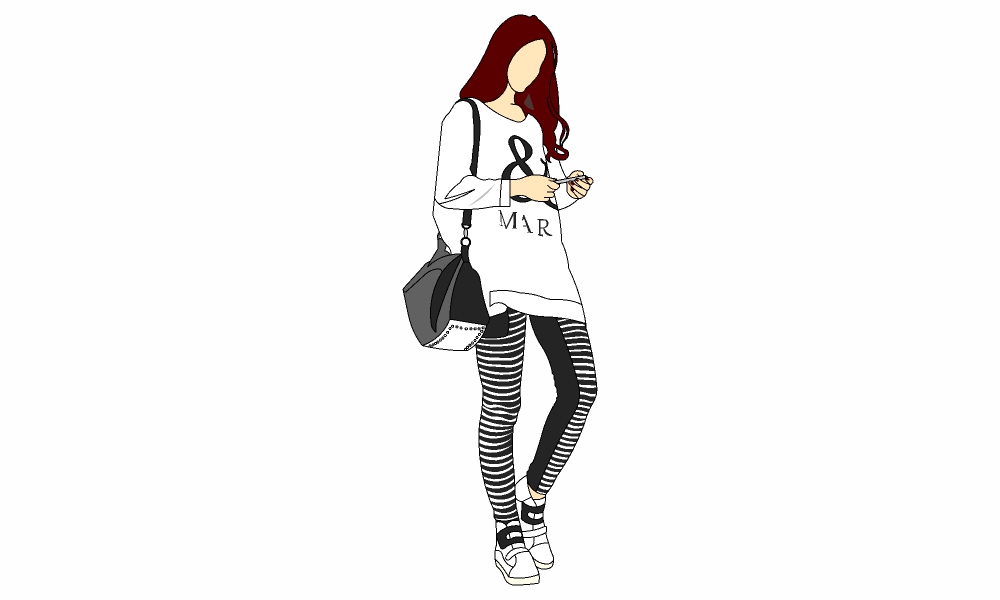站走-女038