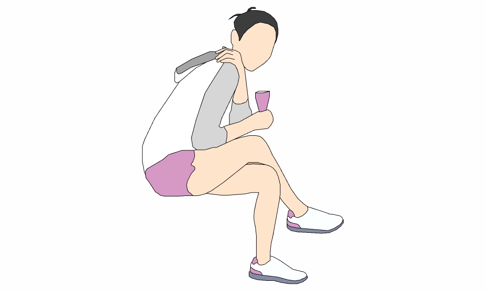 坐姿-女24