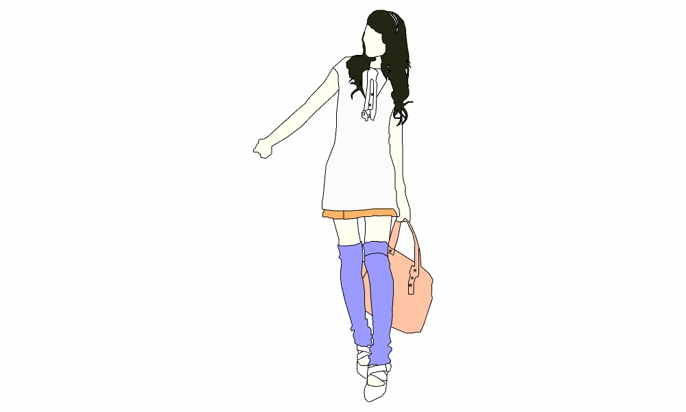 站走-女022
