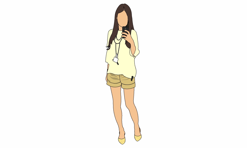 站走-女047