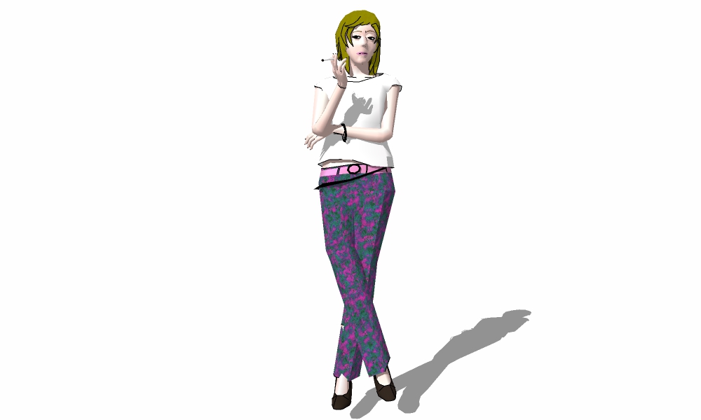 3D站走-女27