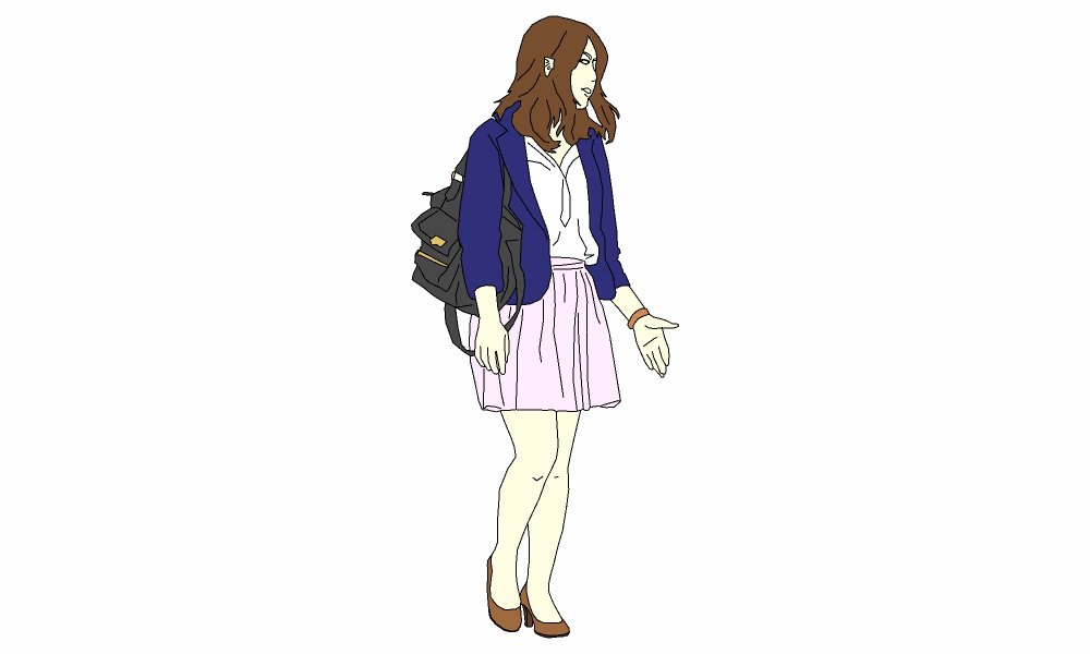 站走-女015