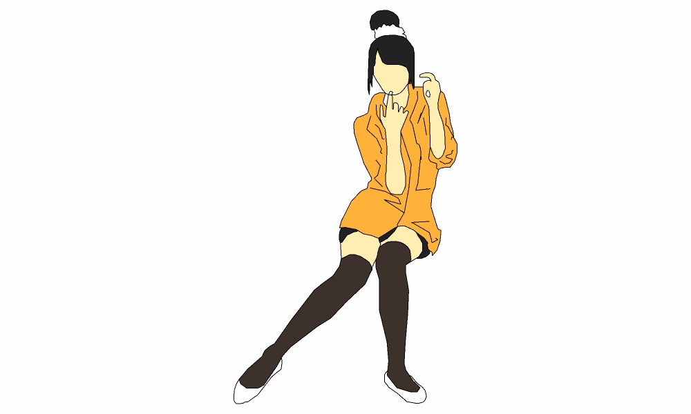 坐姿-女59