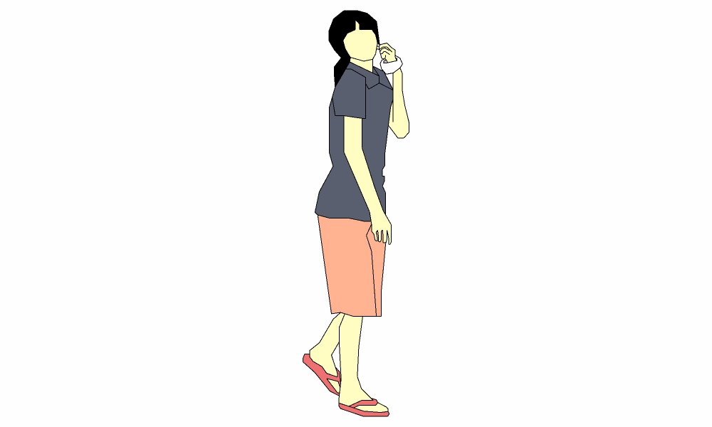 站走-女052