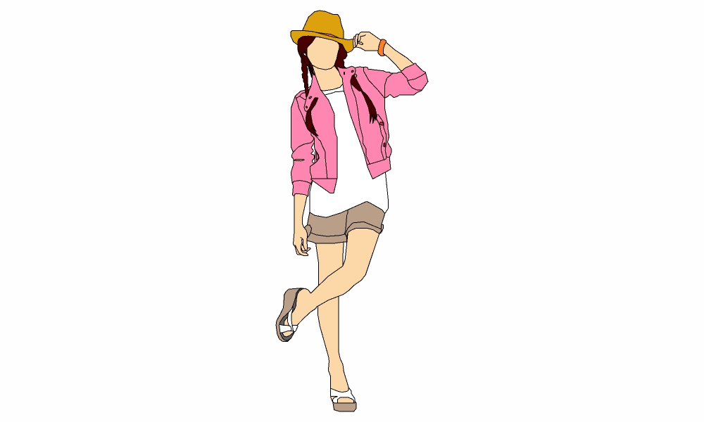 站走-女103