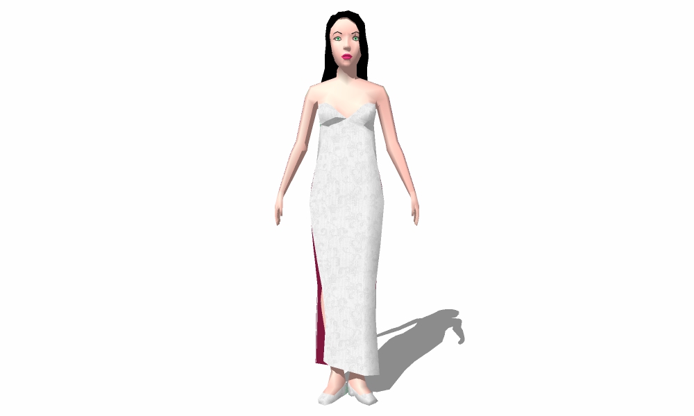 3D站走-女30