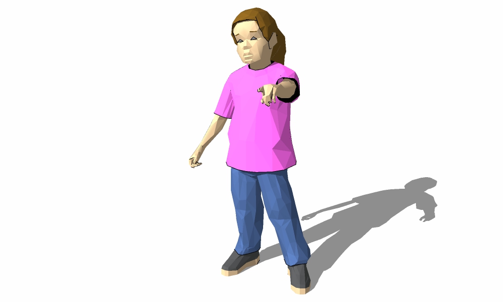 3D儿童08