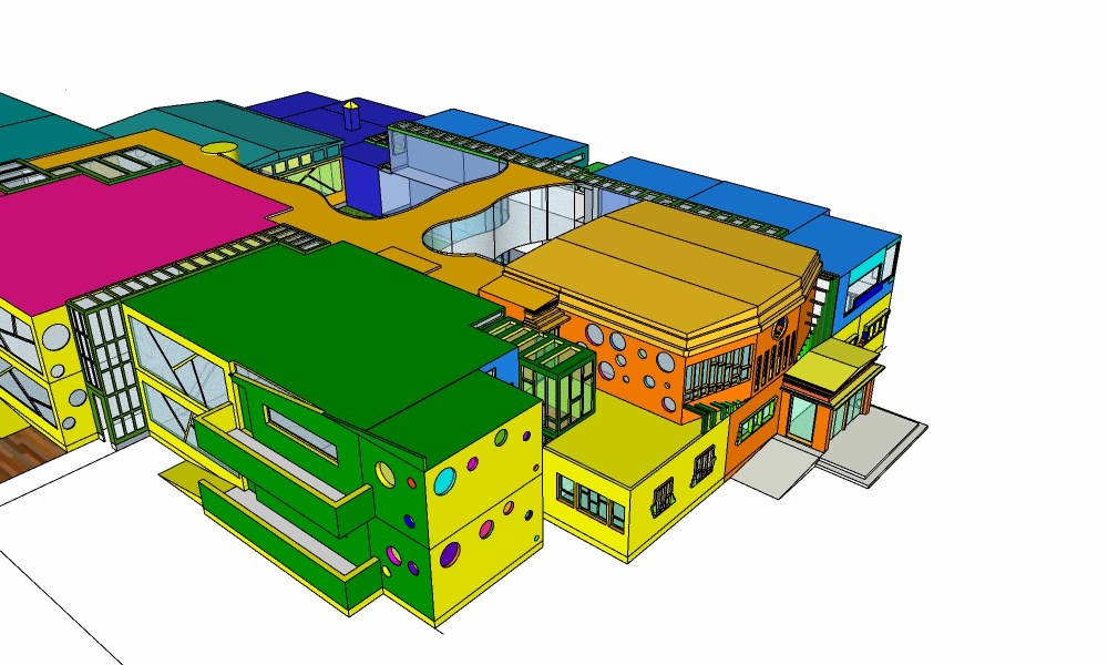 学校场景模型6