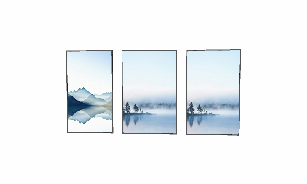 中式山水挂画