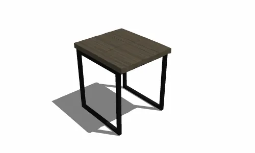 钢木桌-20220618