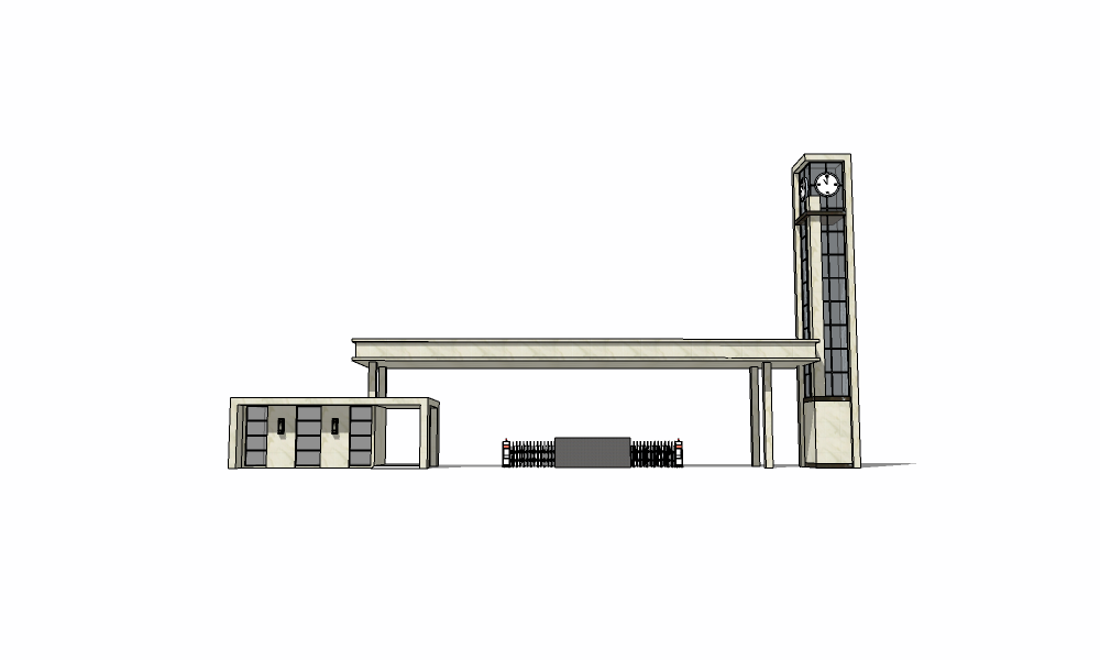 厂区学校大门入口18