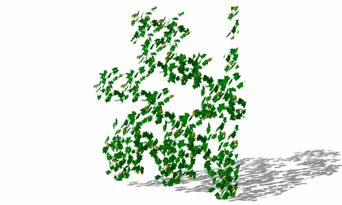 3D藤本植物18