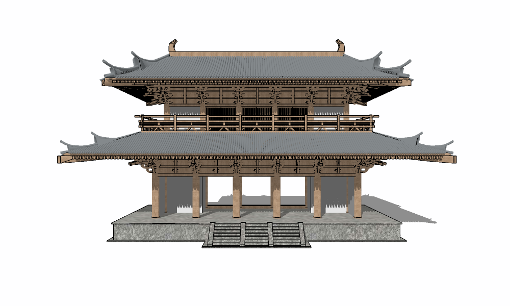 中式古建筑外观11