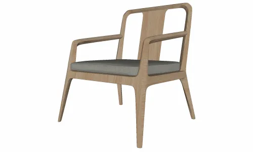 新中式木椅6_单椅_座椅_1122