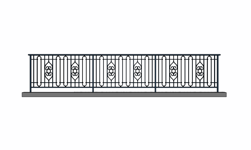 欧式_铁艺护栏栏杆02