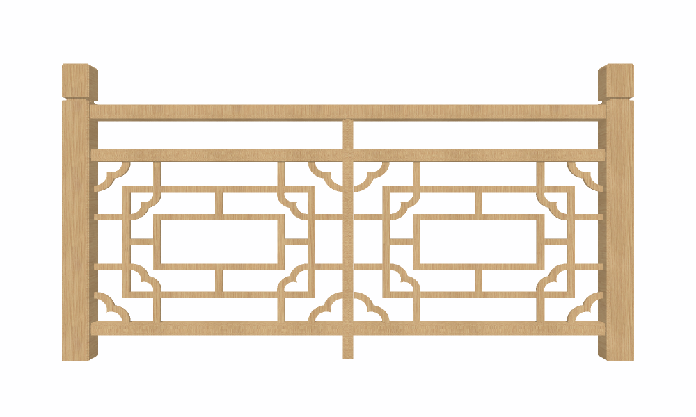 新中式_护栏栏杆05