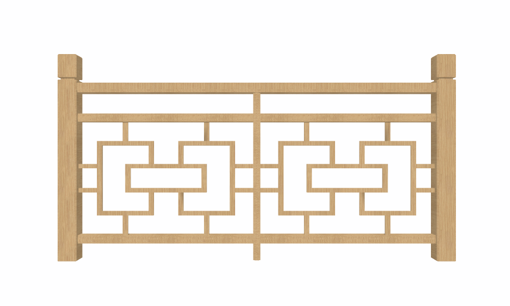 新中式_护栏栏杆03