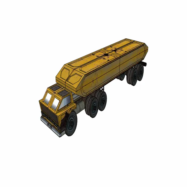 货车-推土车-施工设施-工程车75