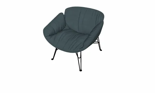 A现代单人沙发椅-休闲椅16