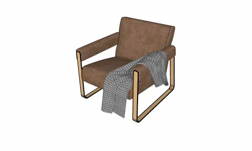 A现代单人沙发椅-休闲椅2