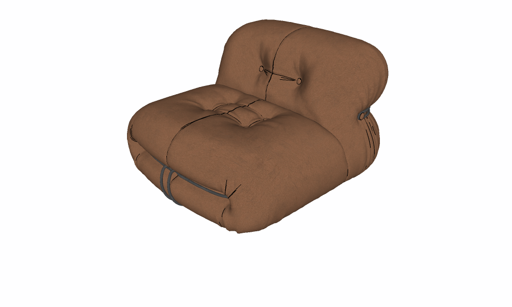 A现代单人沙发椅-休闲椅8