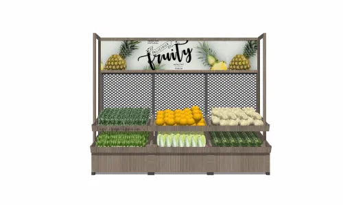 生鲜蔬果货架水果架展示架展示柜54