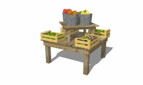 生鲜蔬果货架水果架展示架展示柜51