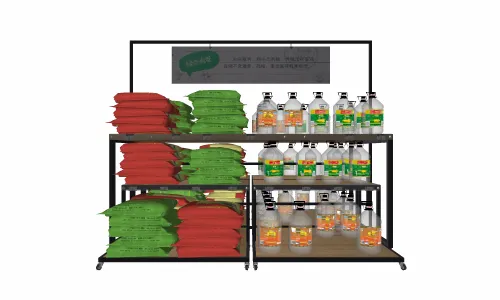 生鲜蔬果货架水果架展示架展示柜6