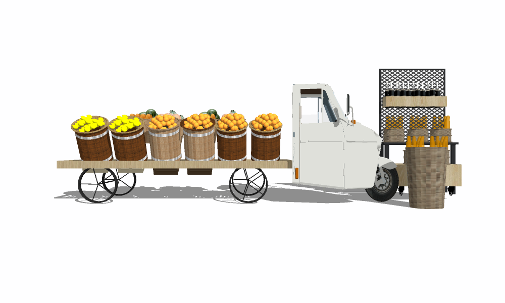 生鲜蔬果货架水果架展示架展示柜12